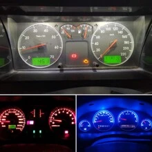 S&D 10入組T3 T4.2 T4.7 LED 燈泡3030SMD 芯片汽車內飾燈儀表盤警示指示燈楔形自動儀器燈12V - T4.7 - 查看 2
