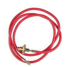 Portable Propane Bush Torch Burner Ice Melter Push Button Igniter With 79" Hose,Trigger Flame Engagement,Blow Torch With Flame Control And Turbo Trigger Push Button Igniter,Flamethrower For Flame Weeding,Roofing, Melting Ice Snow,Garden Tools - 紅色 - 查看 6