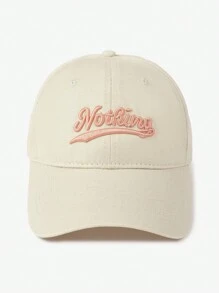 1pc New Arrival Women's Baseball Cap, Spring/Summer, Versatile Alphabet Baseball Cap With 3D Embroidery, Adjustable Head Circumference & Wide Brim, Face-Lifting & Sun Protection Cap For Outdoors, Work, Leisure, Travel & Sports - A - View 4