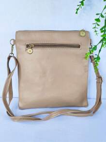 Bolsas feminino transversal tiramola com 3 zíper 209