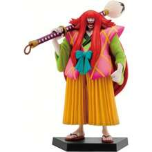 Figure Ichibansho Kanjuro The Nine Red Scabbards Is Here One Piece 15.5cm - High Quality Collectible Figure And Precise Details - Ideal Collectible Figure For Fans And Collectors - Resistant And Durable Collectible Figure - Limited Edition Collectible Figure