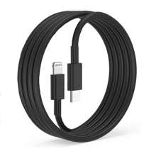 1 件/3 件 USB-C 转闪电快速充电数据线，3.3 英尺/100 厘米，27W PD，兼容 iPhone 14 13 12 11 Pro XS Max XR X 8 7 6 Plus、iPad，黑色 - 黑色 - 查看 9