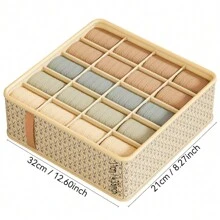 1pc Drawer Type Underwear & Sock Storage Box, Multi-Purpose Household & Student Dormitory Organizer, Closet Compartment Container Decorations Decor Festival Decor Room Decor Home Decor Decor Bedroom Decor