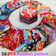 56 件日式六角形预切缎面烫金布束适用于 DIY 手工绗缝拼布 1.57 英寸 - 56pcs - 查看 12