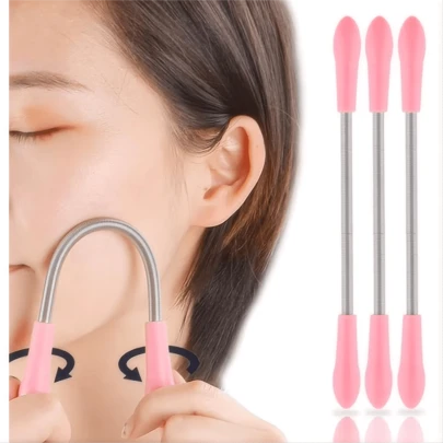 2件装女士面部脱毛器，精准面部塑形仪，男女通用腿部/腋下/面部脱毛工具