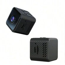 Camera Wifi Mini Vuông 2.4G MỚI 1 chiếc, Đế xoay tầm nhìn ban đêm HD, Giám sát an ninh nhà thông minh, Theo dõi chuyển động tự động và bảo mật cao - màu đen - Xem 10