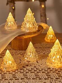 3/5入組雪山造型裝飾燈，冰山LED夜燈，電池式夜燈，家庭婚禮情人節聖誕無線裝飾燈裝飾 - 彩色 - 查看 10