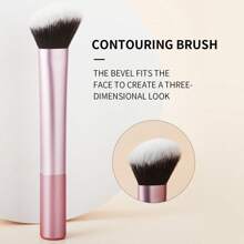 8pcs/Set Soft  Makeup Brush Set, Suitable For Blush, Powder, Eyeshadow, Concealer, Contouring, Highlighting, Portable Beauty Tools,Brush Set,Makeup Brush Kit,Make Up Brush Set,Make Up Set Complete,Makeup Brush Set,Complete Makeup Kit,Brush Kit,Brushes Makeup Set,Makeup Gift Set,Set - Burgundy - View 3