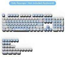 FLAMING SKOUL 122 Keys PBT Keycaps With Translucent Playing Card Pattern, Black & Red, For Mechanical Keyboard - Ice Cream Bear - View 12