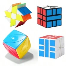 Magiczna kostka, magiczna kostka lustrzana, magiczna kostka o specjalnym kształcie, kostka Mastermorphix, magiczna kostka wiatraka 2x3, magiczna kostka SQ-1, magiczna kostka oka, 2x2, 3x3, 4x4, 5x5, gładka kostka prędkości, kostka bez naklejek, zabawki edukacyjne Puzzle dla dzieci , Wyznaczony Dla Konkurencji, Zabawki Dziecięce Magiczna Kostka Prezent