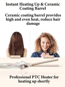 CRASTS Star 9mm Wool Roll Quick Heating One-Button Switch Portable Curling Iron HC-033 - UK Plug(220-240V) - View 6