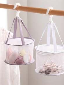 Túi Lưới Máy Sấy Cọ Trang Điểm Mini, Lưới Sấy Trứng Nhỏ Làm Đẹp, Lưới Sấy Treo Di Động, Giá Phơi Lưới Cho Cọ Trang Điểm Và Mút Xốp - Nhiều màu - Xem 8