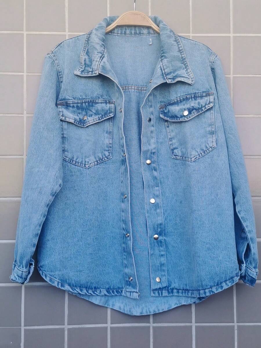 Women Jackets - 藍色8274 - 查看 1