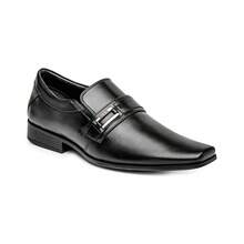 Men's Dress Shoes Leather Quality Super Comfort - 黑色 - 查看 2