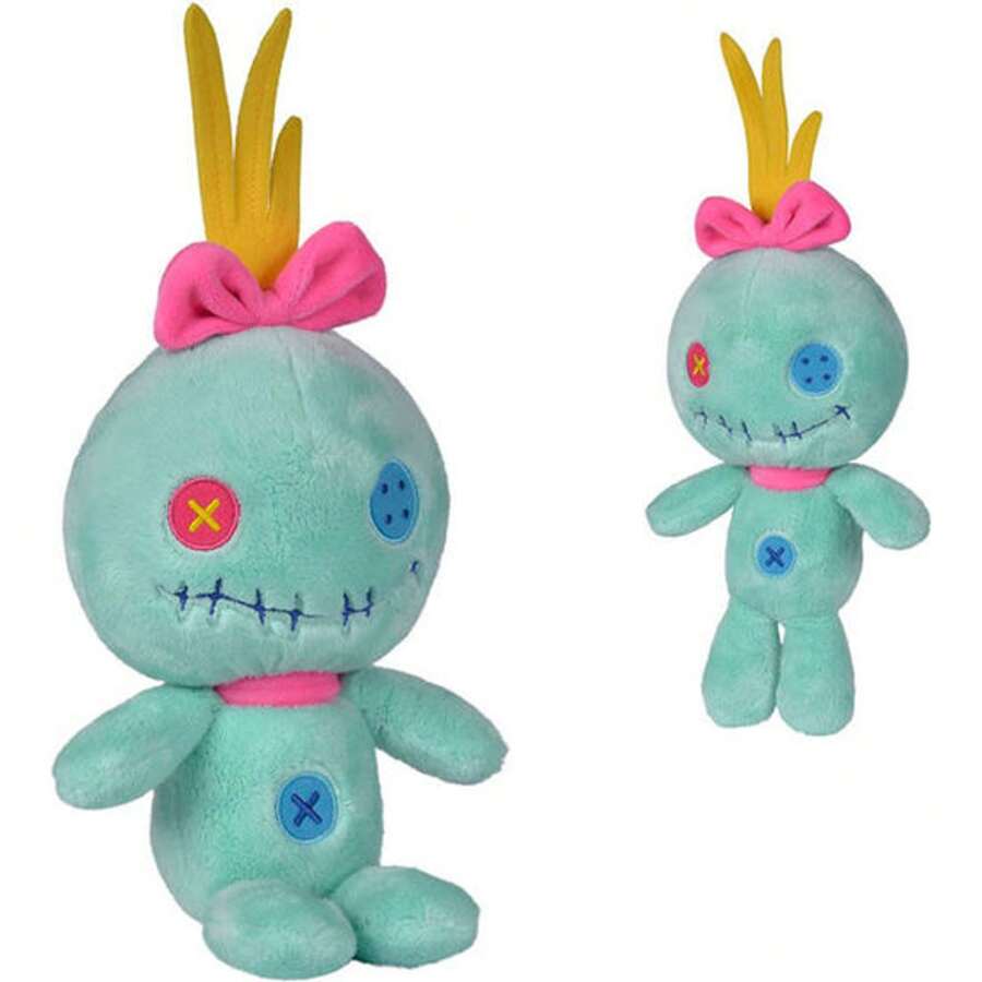 Lilo Y Stitch | Disney Scrump Stitch Plush 25Cm - Officially Licensed Plush - Perfect Plush For Children And Adults - Machine Washable And Durable Plush - Ideal Plush For Decoration And Gift - 彩色 - 查看 1