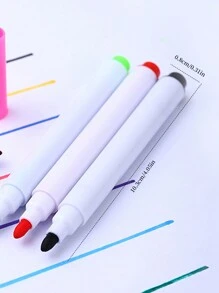 1 Bộ 12 Bút Huỳnh Quang Màu Nước Cho Trẻ Em Dành Cho Học Sinh, Trẻ Tập Vẽ Tranh, Nghệ Thuật Và DIY - Nhiều màu - Xem 6