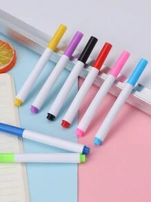 1 Bộ 12 Bút Huỳnh Quang Màu Nước Cho Trẻ Em Dành Cho Học Sinh, Trẻ Tập Vẽ Tranh, Nghệ Thuật Và DIY - Nhiều màu - Xem 5