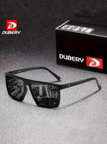 DUBERY 偏光全框时尚眼镜 男女款 8 种颜色 型号 369 海滩配饰 眼镜遮阳镜 - 黑色 - 查看 6