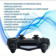 Doubleshock 4 Wireless Ps 4 Controller Kit Compatible Ps4/ Pc / Cell