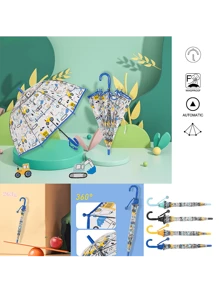 Umbrellas And Rain Hat Umbrellas - Black - View 3