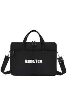 2pcs Multipurpose Inner Bag For Laptop, Lightweight, Portable, Durable, Can Fit A Max. 14-Inch Laptop, Customizable Name/Text, Simple And Unique, Perfect For Gifts