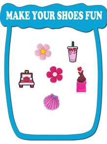 100Pcs Random Style Shoe Charms For Clogs Sandals, PVC Shoe Decorations Accessories For Christmas, Birthday, Party, Gift Shoes Pins For Teens Men Women And Adults - Random 100Pcs - View 4