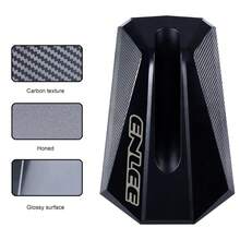 Noble Eagle Supporto per bicicletta per parcheggio, montato sulla ruota anteriore, per biciclette da strada e da montagna, supporto per supporto della staffa, con pad antigraffio aderente, pedana di sollevamento per allenatori di bici, accessori per il ciclismo - nero - Visualizzare 6