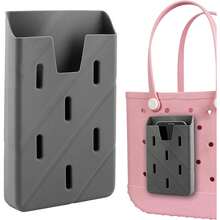 1 件硅胶手机收纳袋、沙滩包配件、手机支架、挂袋、多用途旅行收纳袋、现代时尚、易于清洁 - 彩色 - 查看 16