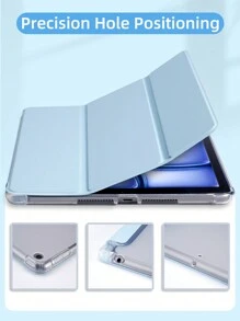 DANYCASE Case Compatible With IPad Air 11 13 M2 2024 Pro 11 13 2024 Air4 5 10.9 IPad 7/8/9th Generation 10.2 10th 10.9 Pro 11 4th 5th 5th Mini 6 With Pencil Holder - Blue - View 8