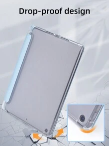DANYCASE Case Compatible With IPad Air 11 13 M2 2024 Pro 11 13 2024 Air4 5 10.9 IPad 7/8/9th Generation 10.2 10th 10.9 Pro 11 4th 5th 5th Mini 6 With Pencil Holder - Blue - View 9
