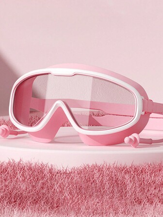 1 件装防水防雾高清游泳镜，男女皆宜，海滩必备品，海滩配件，泳池浮板
