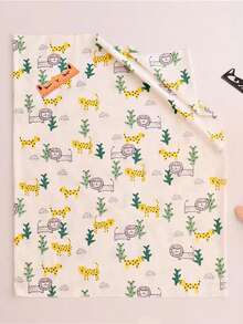 5pcs Cartoon Dinosaur & Lion Series Twill For DIY Baby Bedding Clothes And Quilting, Bedding Fabric - Multicolor - View 5