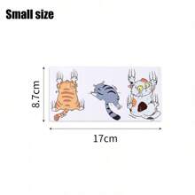 Cute Cat Car Sticker - A Must-Have For Cat Lovers - Multicolor - View 8