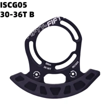 FIFTY-FIFTY山地車CHAINGUIDE DH LITE系列MTB CHAIN GUIDE自行車鏈保持器ISCG 05 28-34T,30-36 AM系列, 32-36T DHR系列, 32-38T DH LITE系列, 直接安裝30-40T - 黑色 - 查看 7
