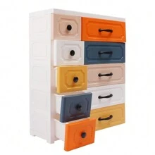 Gabinete de almacenamiento con cajones - Multicolor - Ver 6