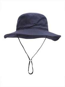 2 buc. Pălărie de găleată respirabilă pentru copii, culoare solidă și imprimat cu dinozauri, pentru activități în aer liber și utilizare zilnică - Multicolor - Vizualizare 6