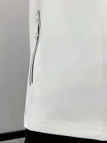 夏季运动1件套女士超薄冰丝防晒外套长袖防紫外线皮肤衣透气户外运动外套 - 白色 - 查看 4