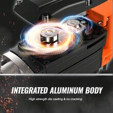 Demolition Jack Hammer  1350 BPM Concrete Breaker 6pcs Chisels Bit Chipping With Case  2200W Electric Jackhammer Heavy Duty  Black - 橘色 - 查看 5