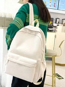 A Custom Bag With Personalized Name Or Holiday Message. Customize Your Own Backpack. The New Back-To-School Backpack For Season Is School Boys And Girls That Casual Versatile Made Of Nylon Zipper Closure Multi-Functional, Ornamental, Letter Exquisite, Stylish, Baby Fashion, Soft Squishy, Colorful, Cute Kawaii Adorable Unique, Customized Treasurefinds, Baby Gifts, Cute Baby For Children's Day, High School Senior High School Students, College Students, University Students, Freshman, Sophomore, Underclassmen