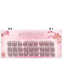 人气女团爱豆系列-百搭ACE懒人假睫毛单簇漫画眼自然仿真新手睫毛 - C - 查看 2