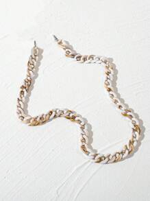 1入時尚亞克力太陽眼鏡鏈，亞克力眼鏡鏈，眼鏡裝飾鏈，防丟眼鏡飾品，眼鏡繩，眼鏡帶，口罩留置 - 多色 - 查看 7