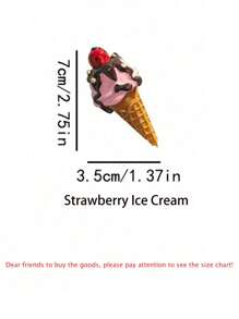 Imanes de nevera con diseños de comida,imanes decorativos y divertidos para el refrigerador, imanes grandes y resistentes de resina para decorar la cocina, mejor regalo - Multicolor - Ver 16