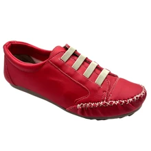 Women Casual Shoes - Red - View 2