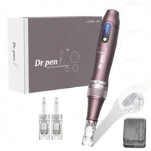 Professional Microneedling Pen A10 With 2 Pc NANO - Purple - View 1