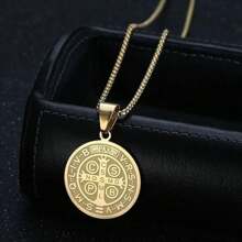 Men Pendant Necklaces - Vàng - Xem 3
