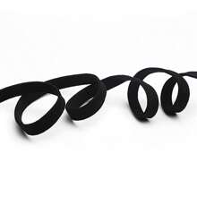Flat Shoelaces For Unisex Canvas Sneakers, White Color, Suitable For Sport And Casual Wear, Single Layer - Black - View 2