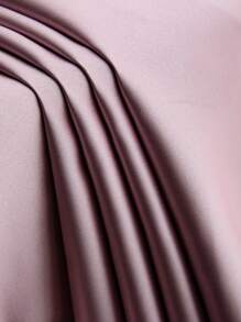 1入組粉色遮光窗簾，現代風格聚酯纖維材質，適用於臥室、客廳、廚房、餐廳等各種房間，較小尺寸可用作小窗短窗簾