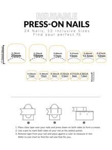 48片中号方形白色假指甲套装 - 全覆盖式假指甲，含2个指甲锉和2张指甲胶贴，送给女孩、母亲和女性的礼物，美白美甲套装，可卸式按压指甲，适合节日、派对、约会和日常佩戴，美甲用品 - 白色 - 查看 7