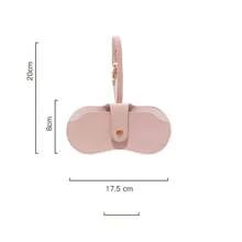 1pc Glasses & Lipstick Storage Bag, Pressure-Resistant Portable Sunglasses Case, Women Eyeglasses Protector