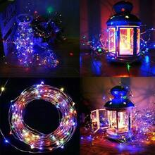 STONESKY 300 LED Solar Fairy String Lights Outdoor Copper Wire Light Christmas Decor Lamp